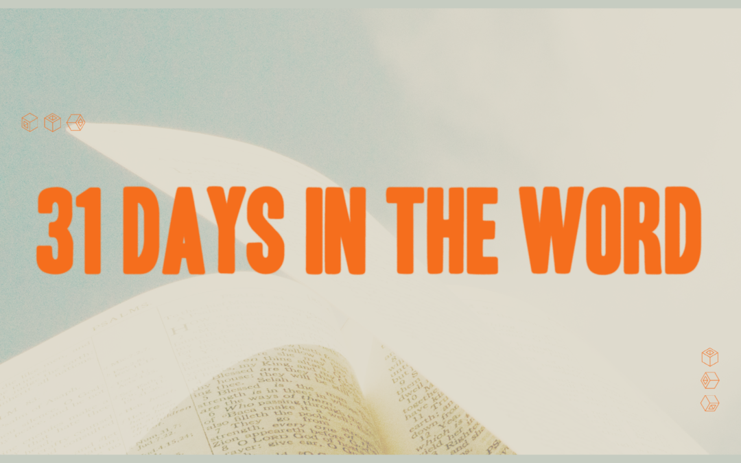 31 Days Through the Word