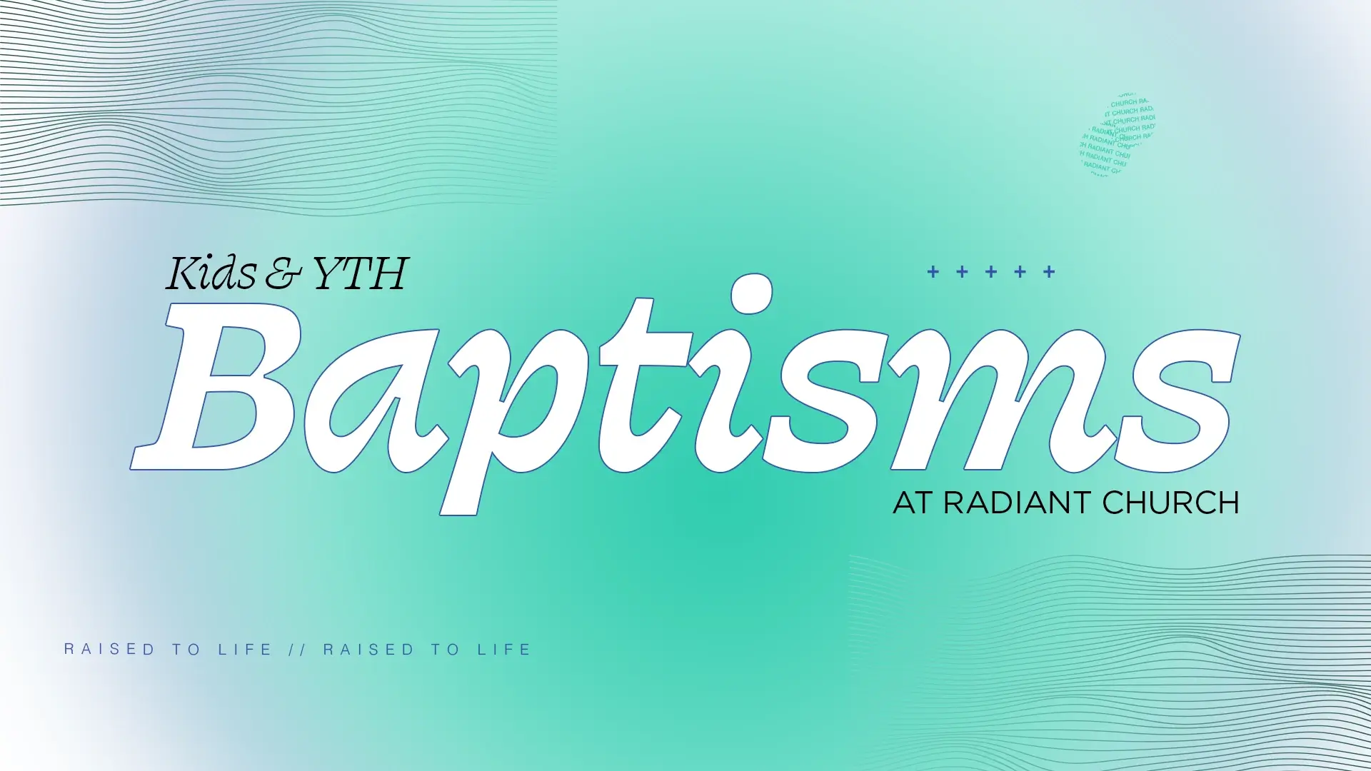 Baptisms YTH + KIDS
